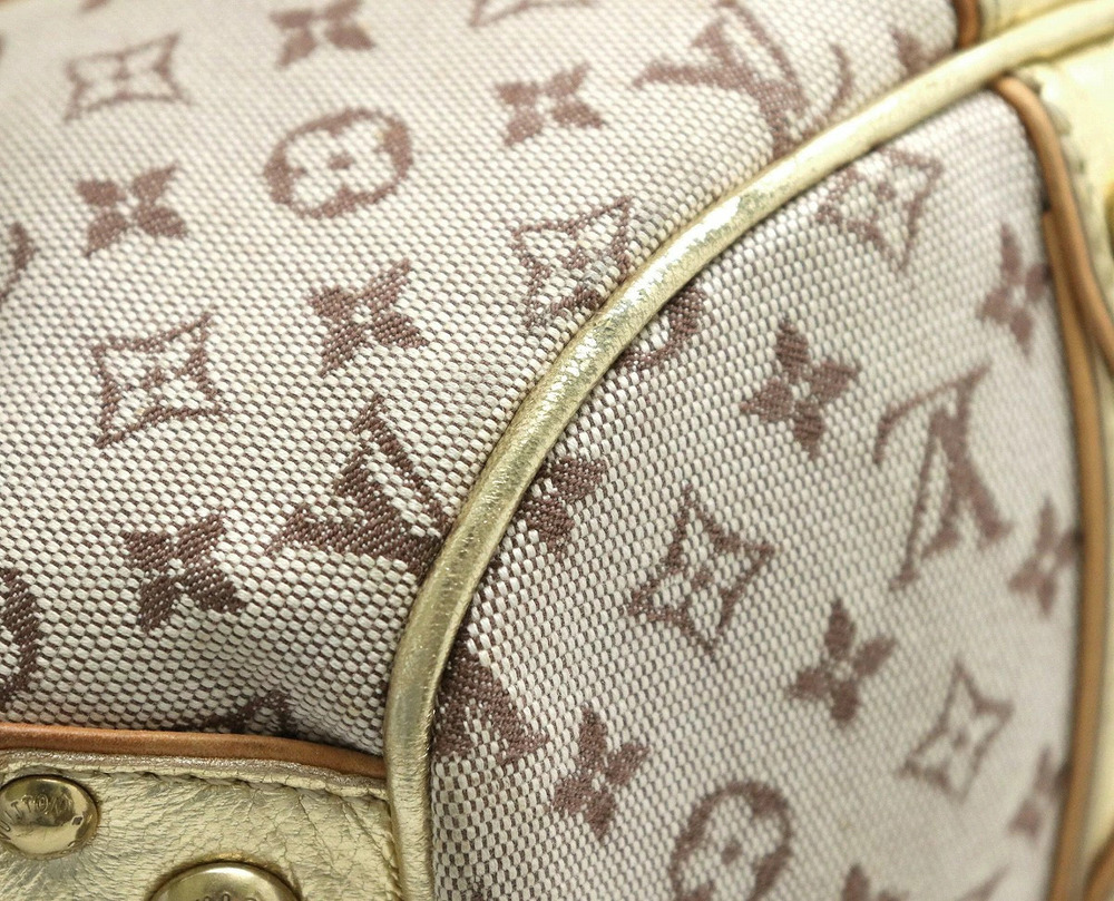 Louis Vuitton Rada Beige Handbag Lin Monogram Collection Tan - Picture 3 of 9